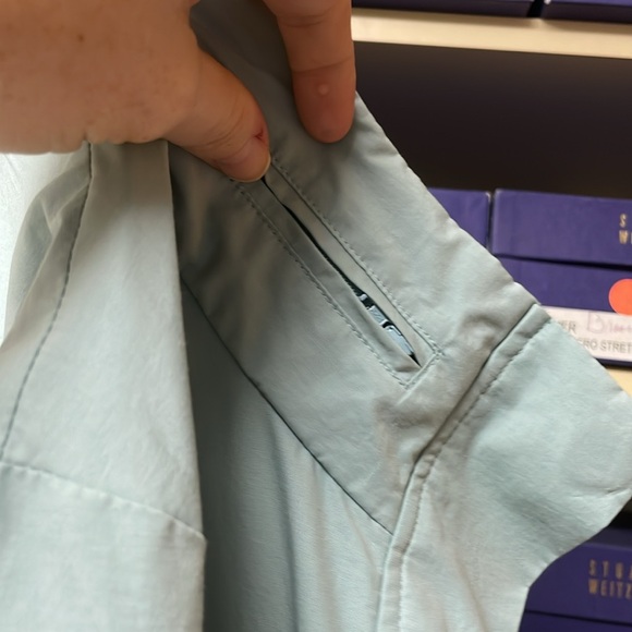 Eileen Fisher zip hood raincoat - Picture 7 of 7